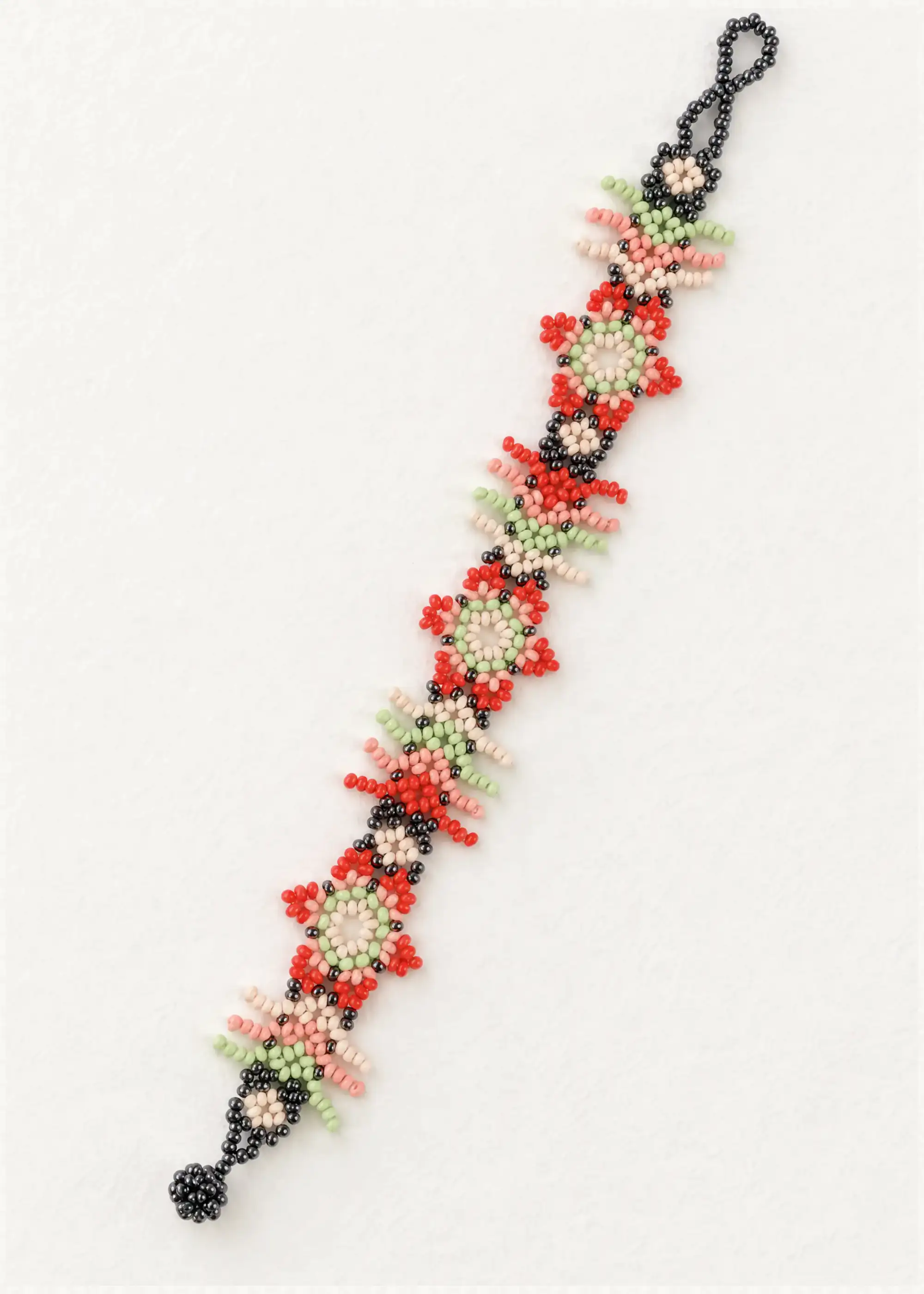 Pulsera 3 Flores Chico, Color 01